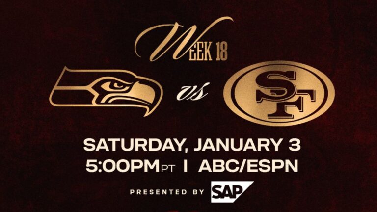 Seahawks vs 49ers: Cómo Ver el Partido EN VIVO de la Semana 18 de la NFL 2025