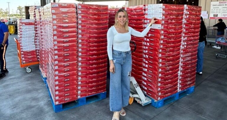 Ximena Figueroa sorprende al comprar mil Roscas de Reyes en Costco de Guadalajara